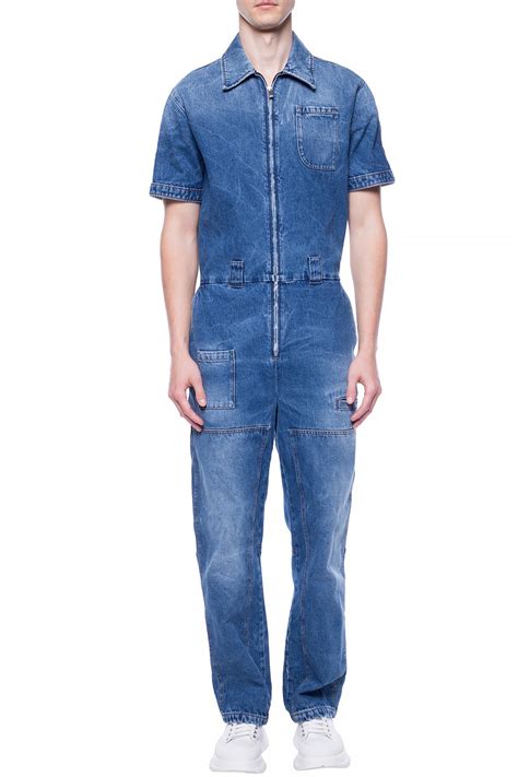 fendi robe mens|Fendi denim jumpsuit.